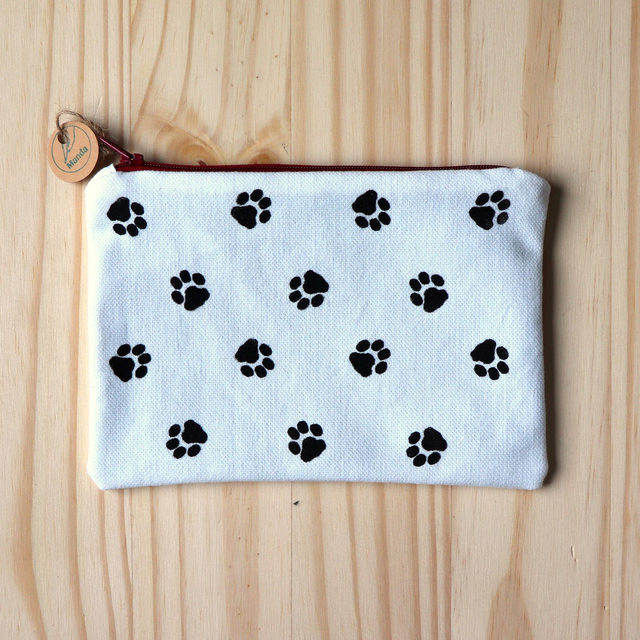 Pochette motif patte de chat 🐾