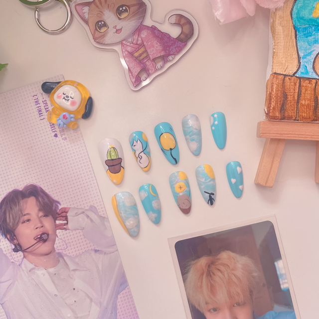 Set de Press-on Nails "Serendipity" 💛✨
