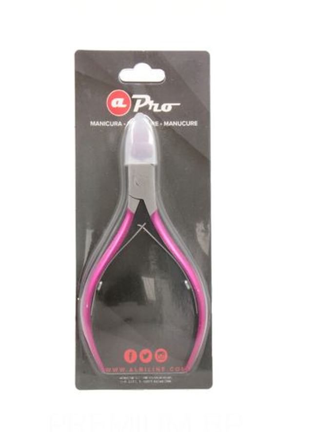 ALBI PRO ALICATE PARA UÑAS 7203/10 COLOR ROSA