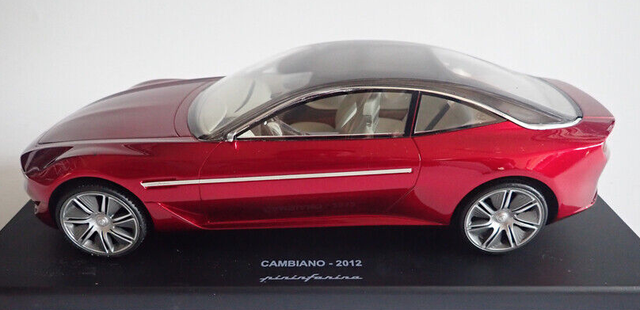 Pininfarina Cambiano 2012 Concept Mini Miniera 1:18 