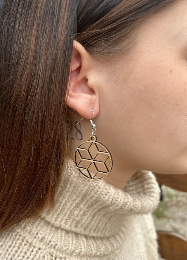 Boucles d&#039;oreilles collection rondes - Modèle 4