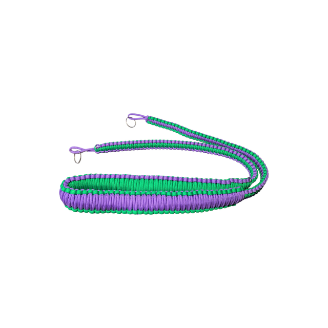 Green and Purple Binocular Strap - 53 inch or 135cm  