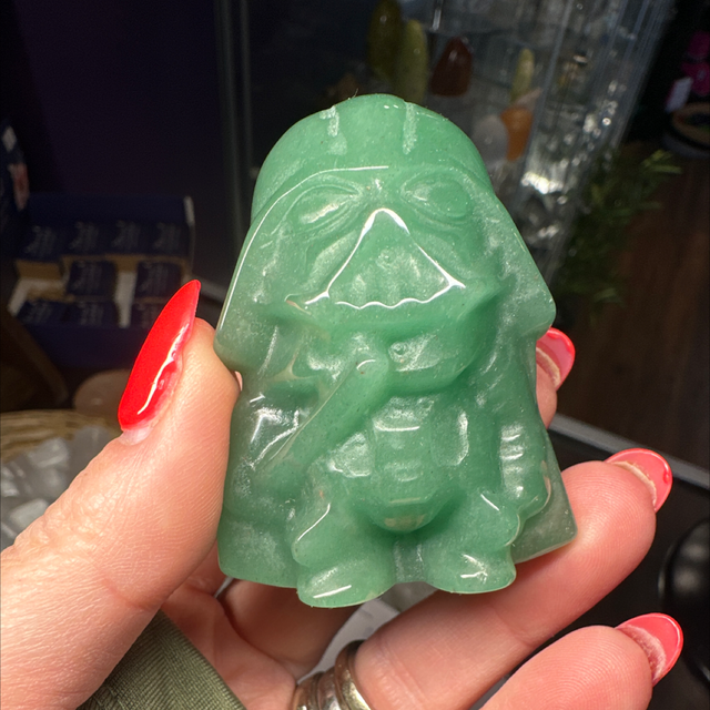 Green Aventurine Darth Vader 