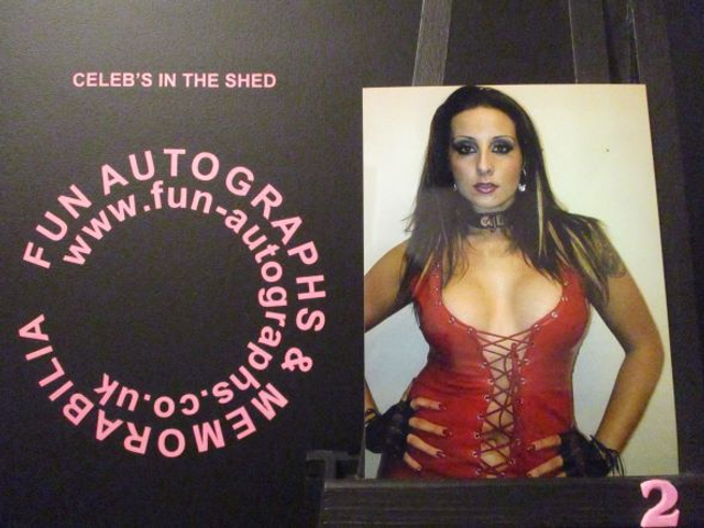 Tina Love Authentic Autographed 6x4.5 Photograph (H2)