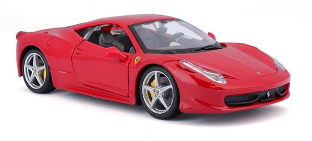 Ferrari 458 Italia rossa burago 26003RD 1/24