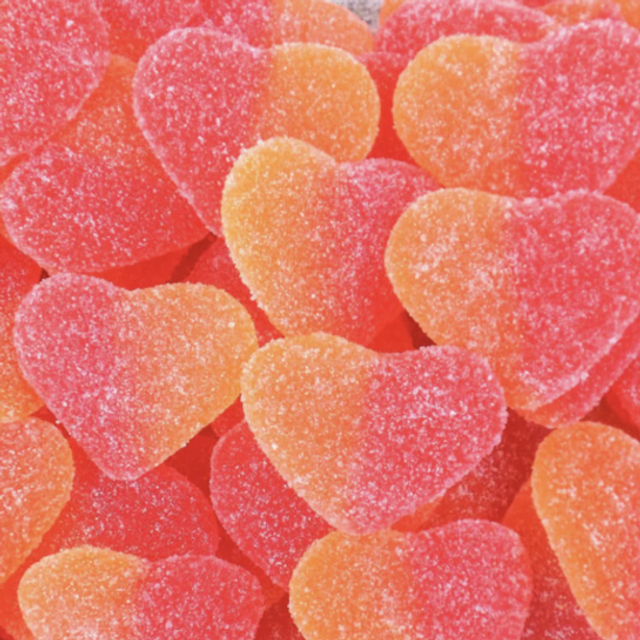 (032) Cœurs de pêche (100g)