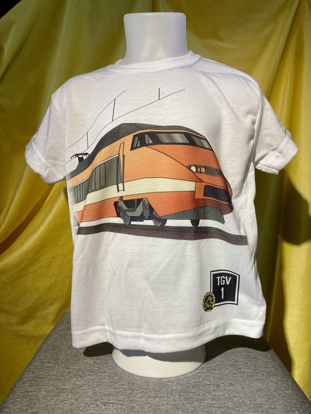 T shirt enfant TGV