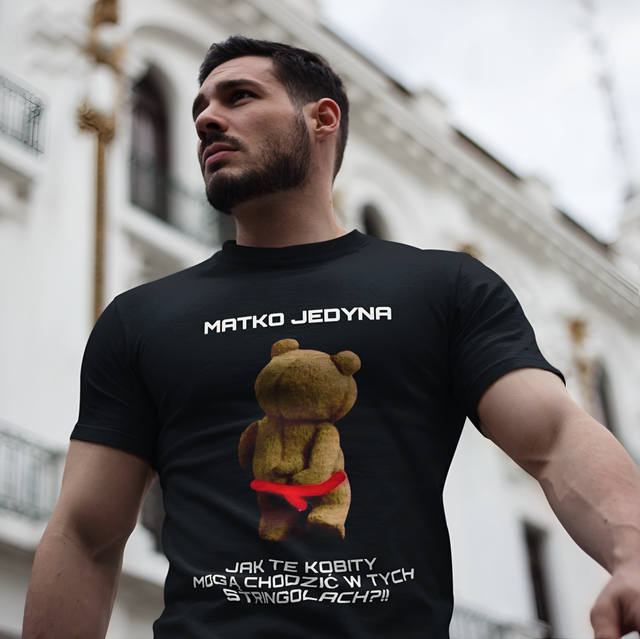 T-shirt męski MATKO JEDYNA