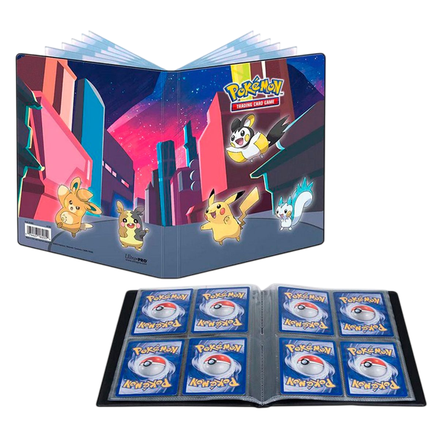 Portafolio para cartas Pokemon Shimmering Skyline de 4 bolsillos
