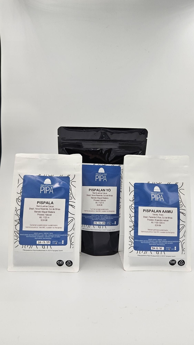 Pispala-trio - Pispala, Pispalan aamu ja Pispalan yö samassa paketissa