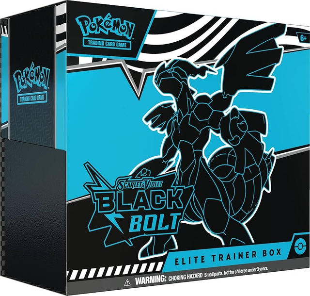 Pokémon SV10.5 Black Bolt Elite Trainer Box EN