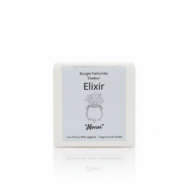 Bougie parfumée "Elixir" - Monoï