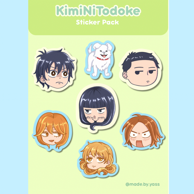 Sticker Pack KimiNiTodoke