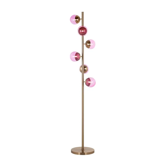 LAMPADAIRE ZOLA ROSE