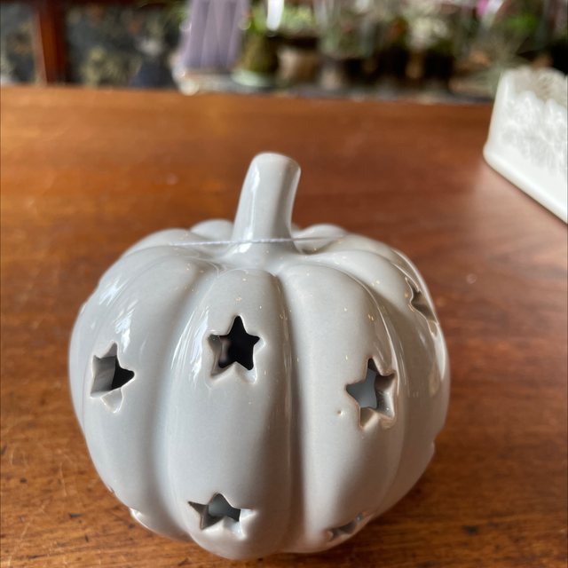 Led Grey Pumpkin