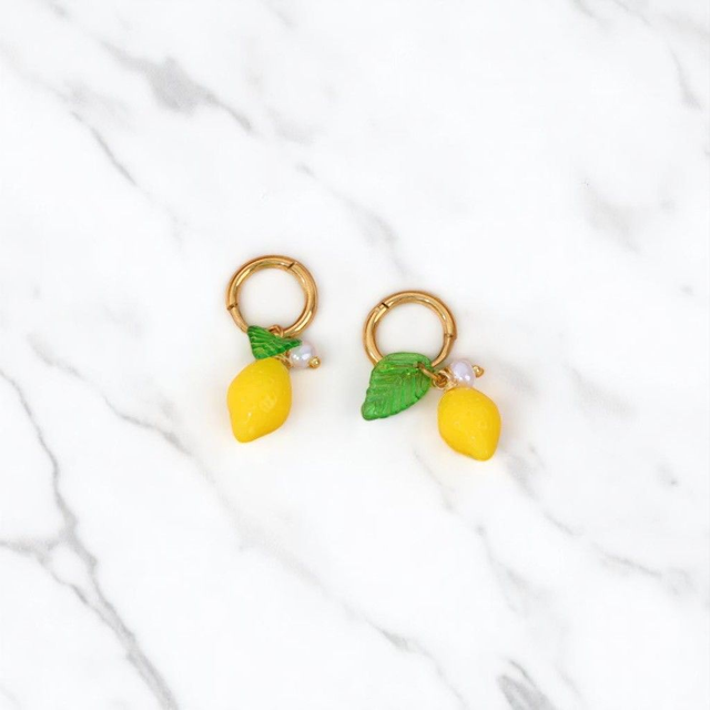 Boucles d'oreilles Citrus