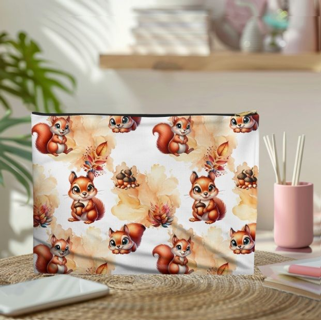 Pochette/trousse Ecureuil