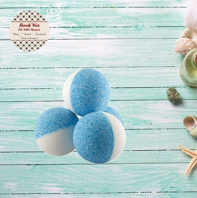 Bombe de bain 125 gr " Fleur de coton "