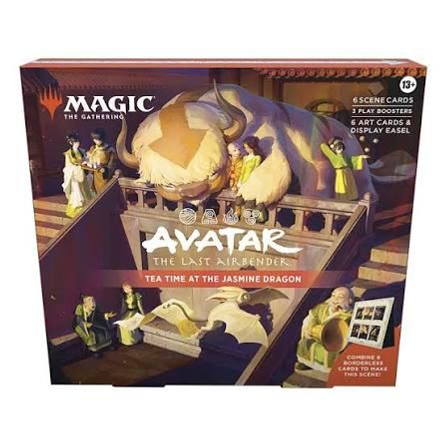 Avatar The Last Airbender: Tea Time At The Jasmine Dragon Scene Box
