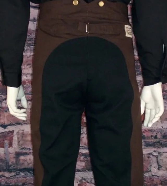 Saddle Pants Brown &amp; Black