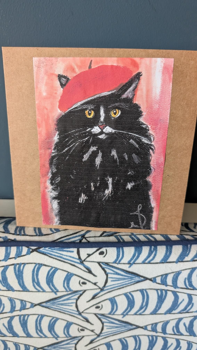 Art Bijou the French Cat Creative Cats by Wendy