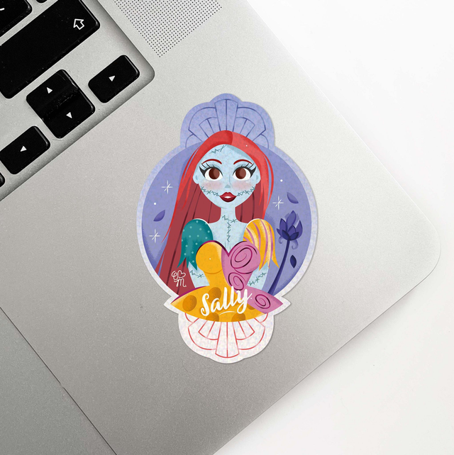 Sticker holographique Girl Power | 11 Sally