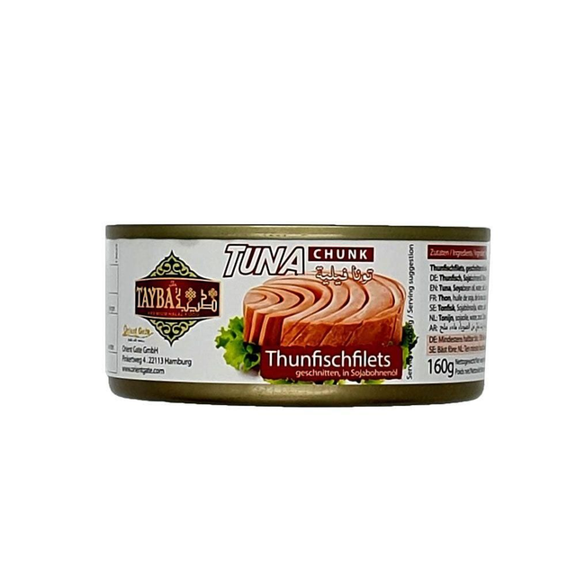 Tayba Tuniak Čili v Sójovom Oleji 160 gr.
