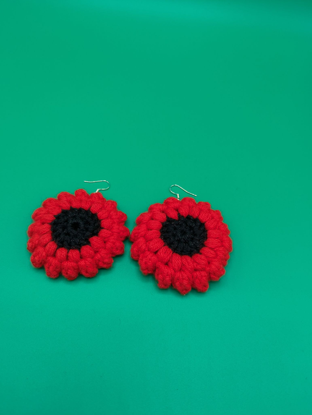 Boucle d'oreille Fleur