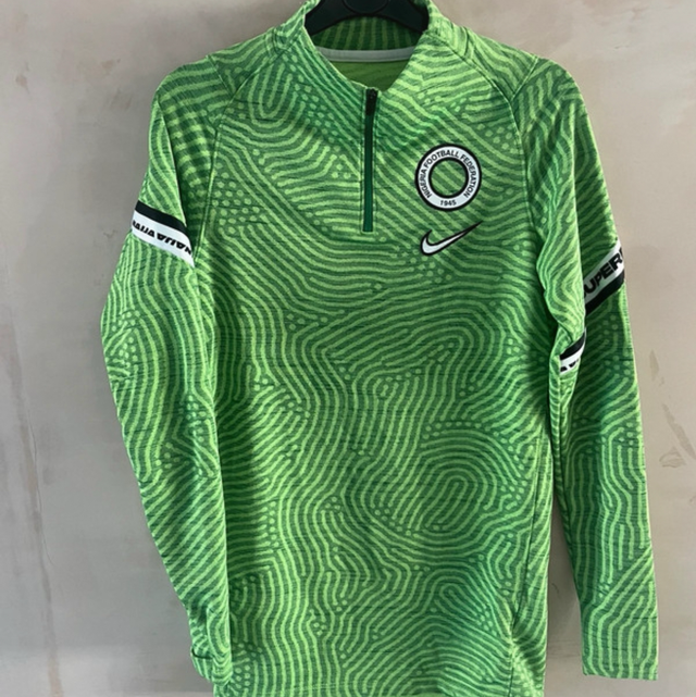 Nigeria 1/4 Zip Training Top 
