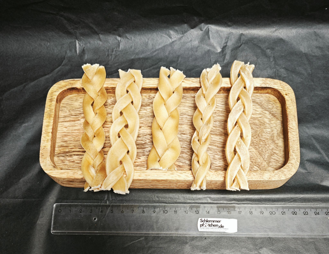 Büffelhaut-Zöpfe - hypoallergen