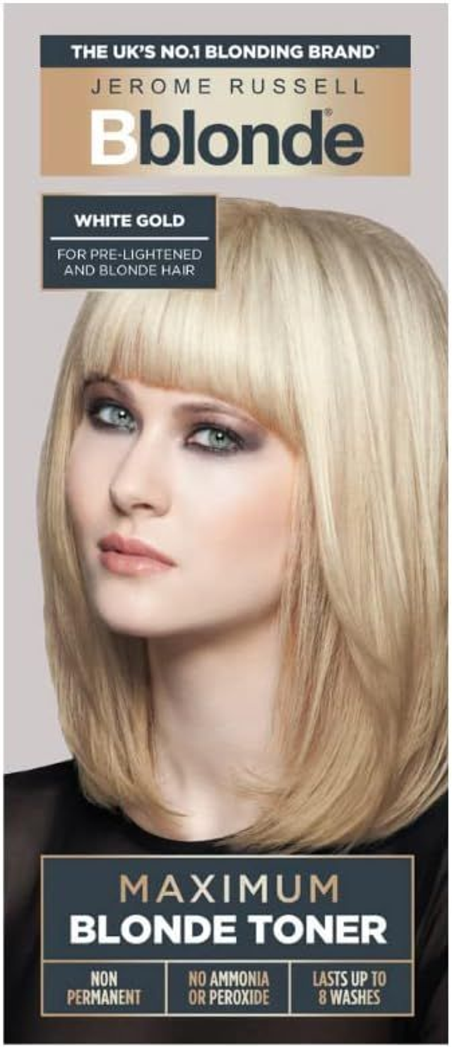 Jerome Russell Bblonde Maximum Blonde Toner – White Gold 75ml