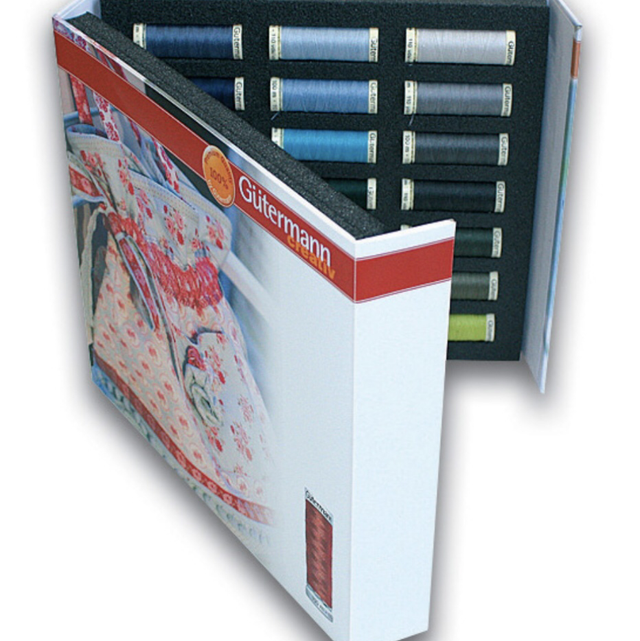 Gutermann Sewing Thread Album: Sew-All: 42 x 100m: Assorted