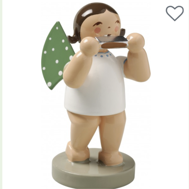 Wendt & Kühn Engel mit Mundharmonika 