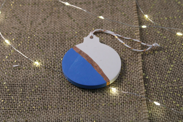 Les suspension boule bicolore