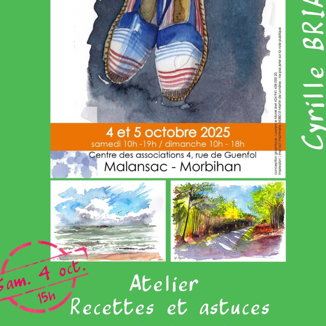 Atelier Recettes et astuces pour croquer les arbres et le ciel samedi 4