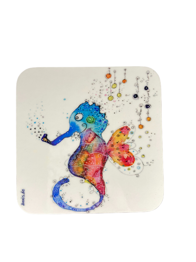 Untersetzer "kleines Seepferdchen"