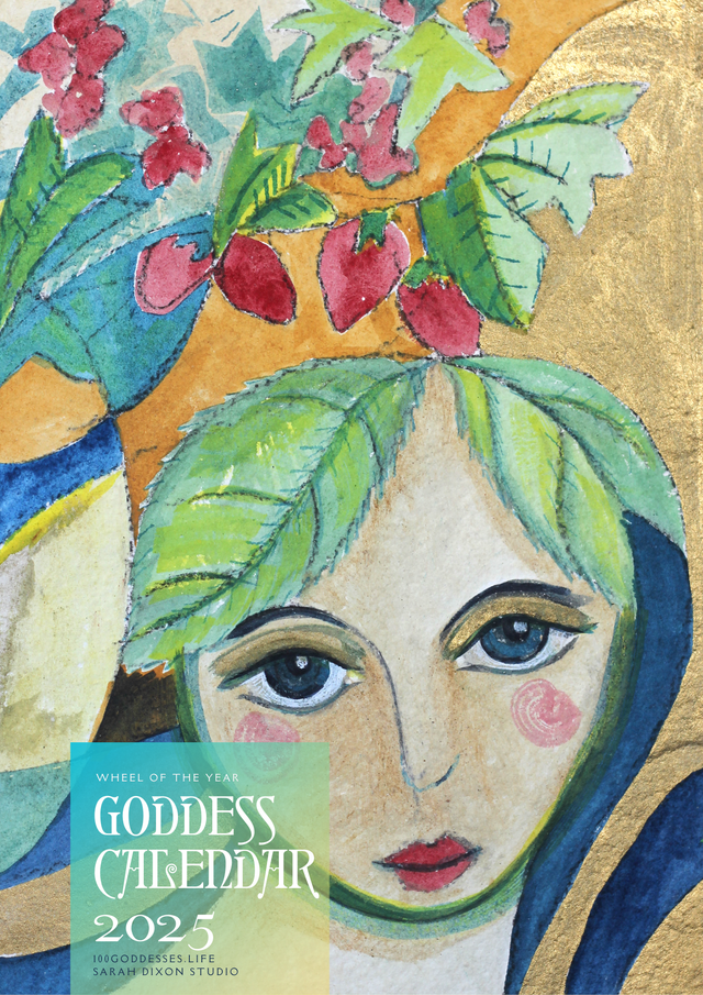 2025 Goddess Wheel Calendar A3