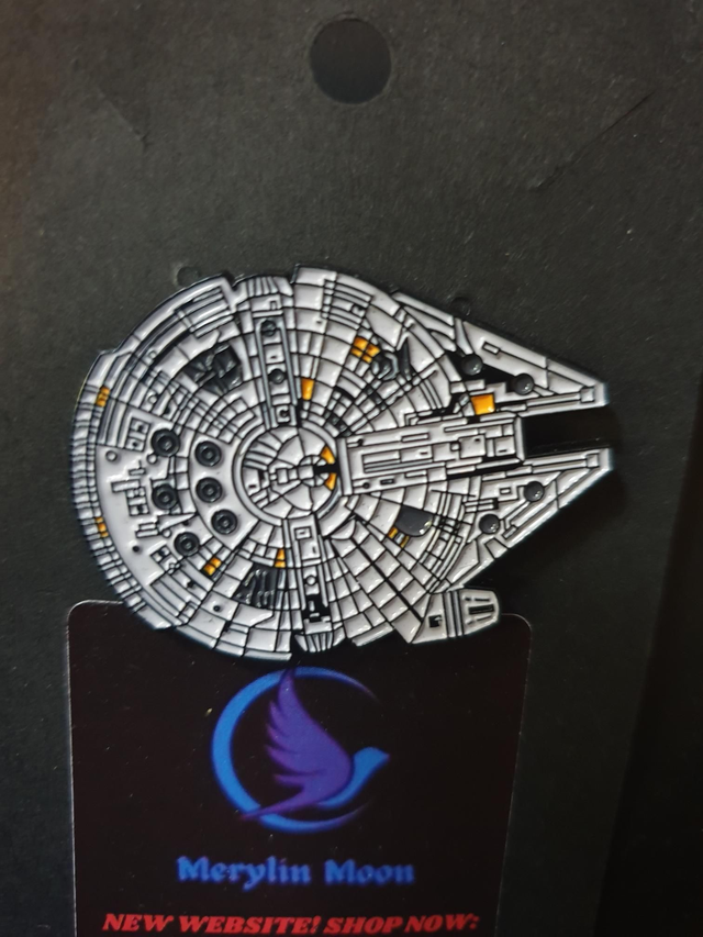 M Falcon Pin Badge 