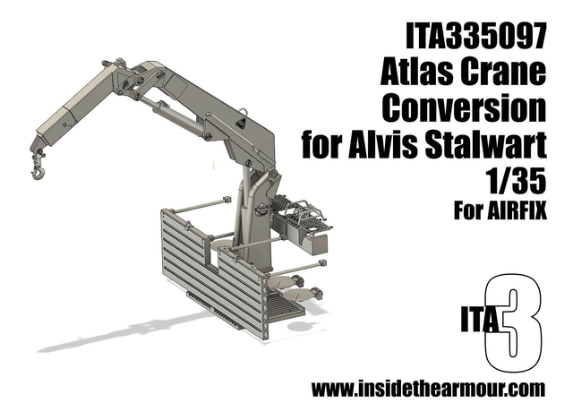 ITA3 - ITA335097 1/35 Atlas Crane Conversion for Alvis Stalwart (for Airfix)