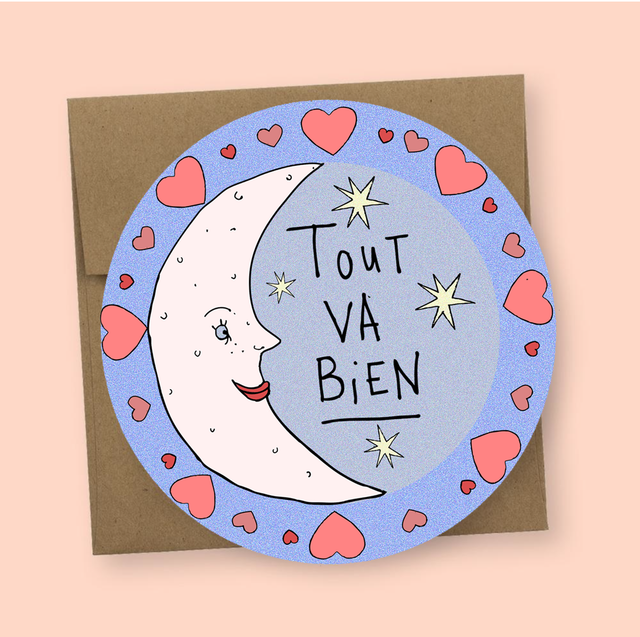 Mandala stickers lune suprême°°