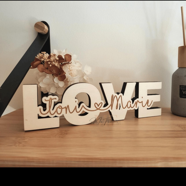 Décoration - mot LOVE 