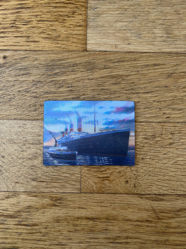 magnet 3 D TITANIC et NOMADIC à CHERBOURG