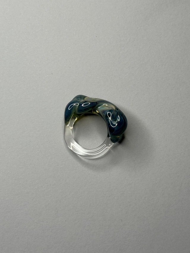 ALGA - GLASS RING   