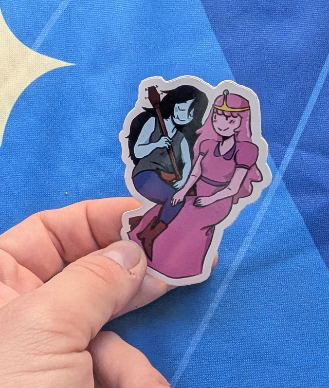 Adventure Time Bubbline Sticker