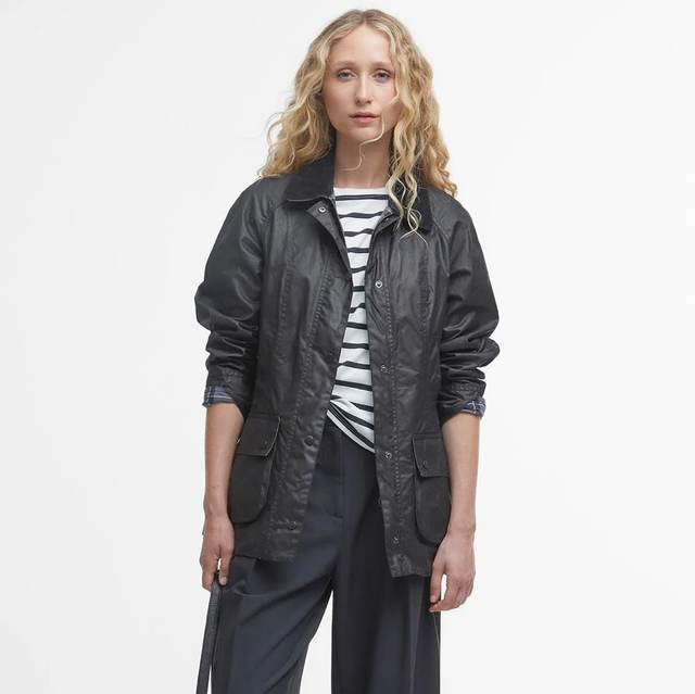 Barbour Beadnell® Waxed Jacket Black
