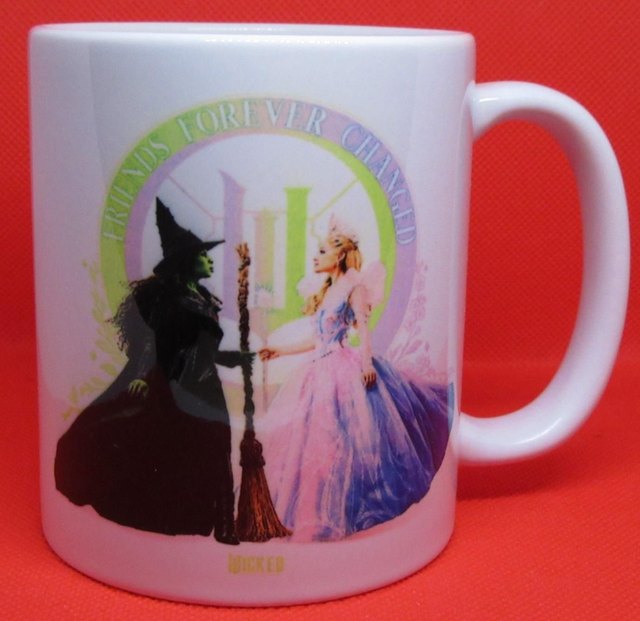 Custom Unofficial Printed Wicked "Friends Forever Changed" Boxed 11oz Mug.