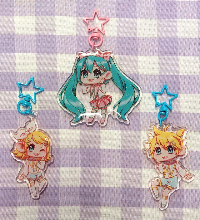 Porte Clé Vocaloid Pastel