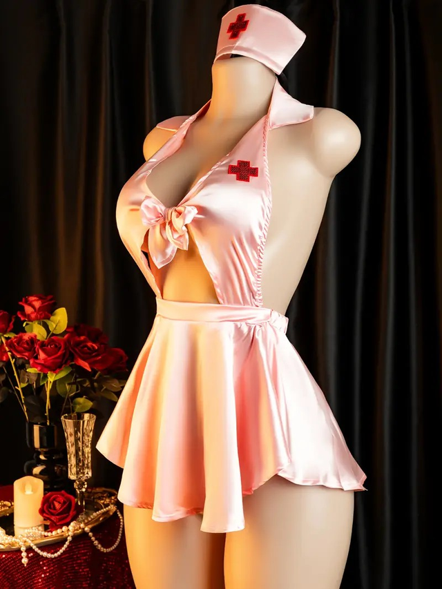 Women's Sexy Lingerie, Role Play, Sweetheart Nurse Suit