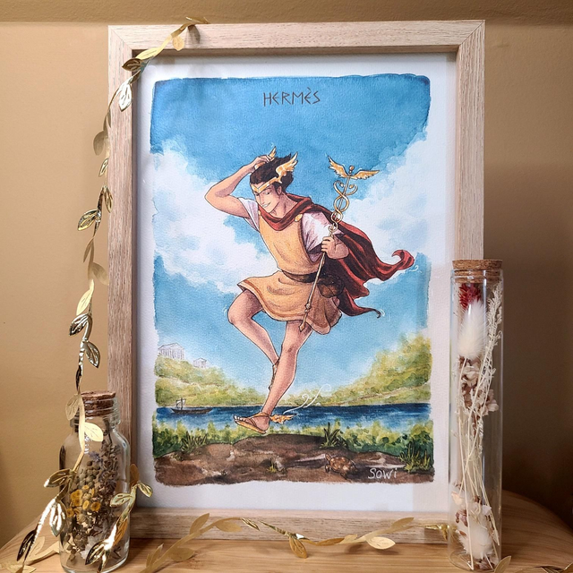 Hermès, Messager des Dieux