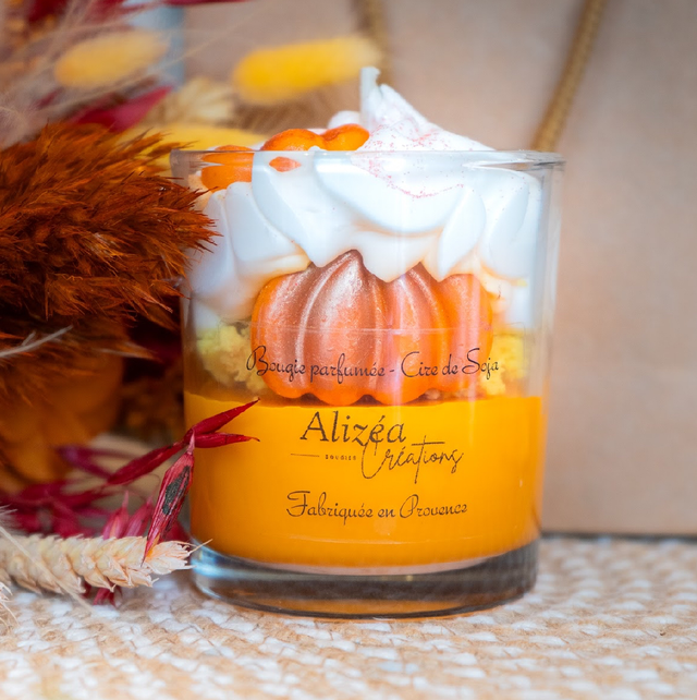 Bougie « Ma petite citrouille » - 160g